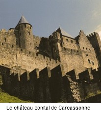 Le chteau comtal de Carcassonne