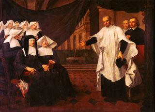 St-Vincent-de-Paul et les religieuses hospitalires