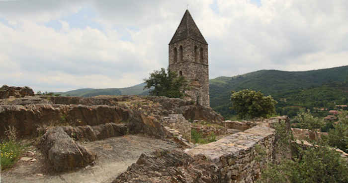 Vestiges du ch�teau d'Olargues